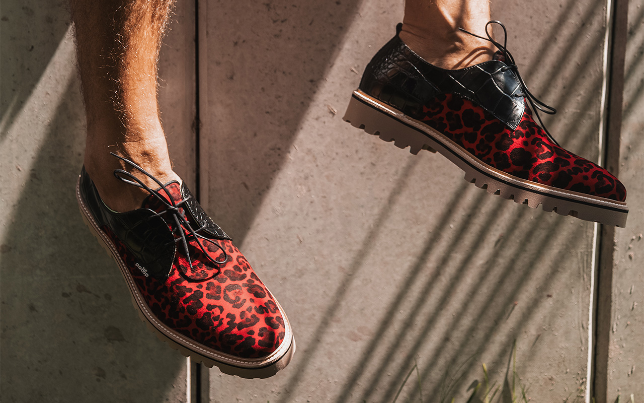 KILT 'Leopard Red'