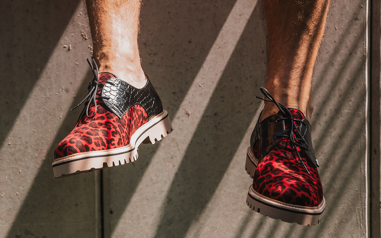 KILT 'Leopard Red'